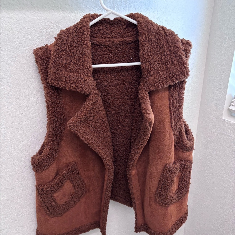 Cozy Brown Vest